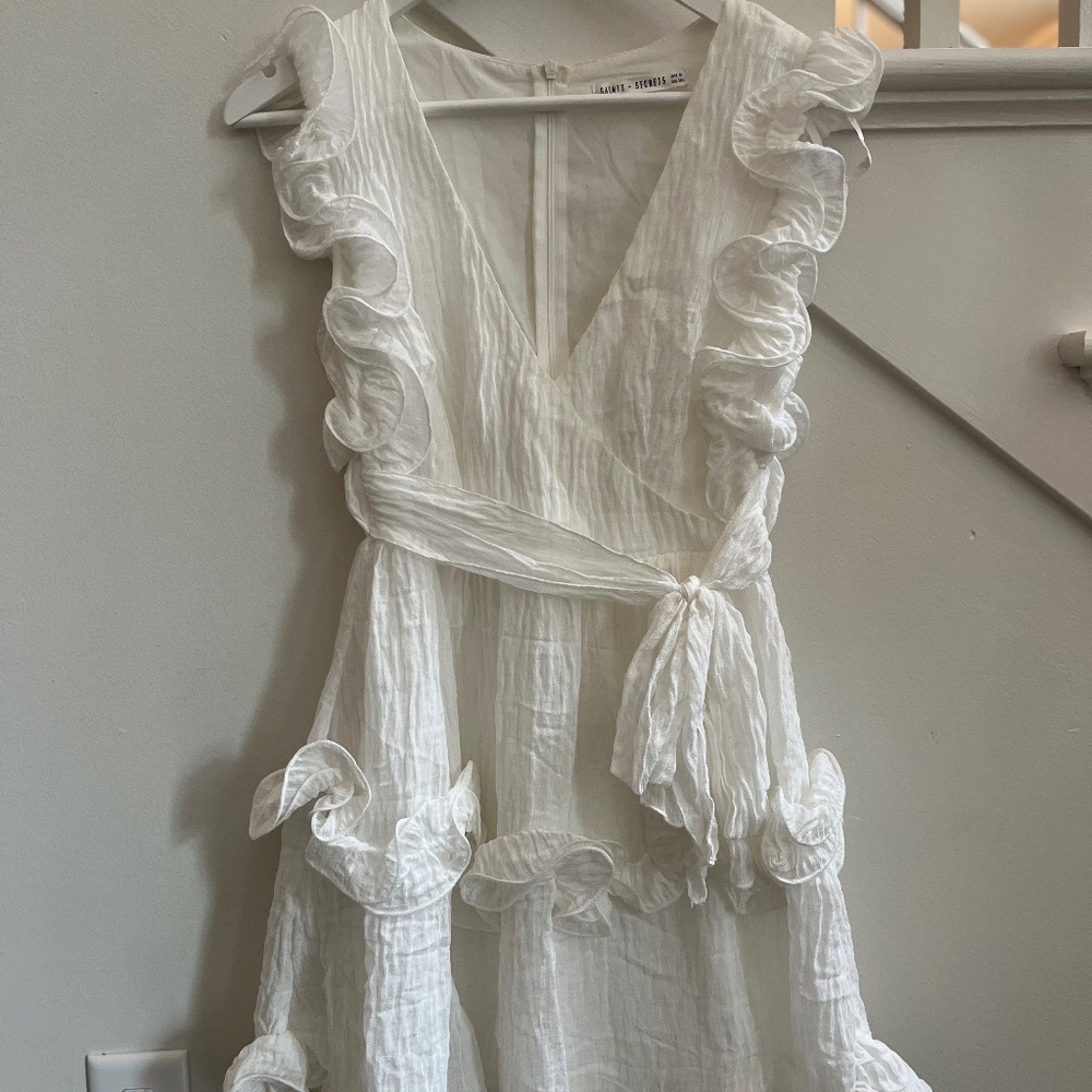 Saints and Secrets Mini Ruffle Dress - Picture 3 of 3